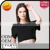 High Quality Women Casual White T-shirt thumbnail-2