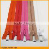 Wholesale No.#3 60 cm Auto Lock Close End Colorful Fabric Tape Nylon Zipper thumbnail-3