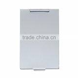 Cheap Wholesale Cosmetic Rectangle Foldable Silver Tone Make Up Pocket Mirror thumbnail-2