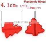 Wholesale Mixed Christmas Tree Charm Acrylic Beads thumbnail-3