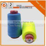 factory direct selling dyed 100% polyester spun ring 40s/2 cotton sewing thread