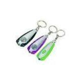 Personalized PS, PVC Led Flashlight Key Chains OEM Logo on the Torch for Promotional Gifts