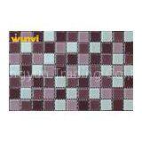 Stadium Graceful Coloured Seashell Glass Mosaic Tiles With 8mm Thickness thumbnail-1