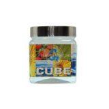 Cube Jar Steel Cap 350ml thumbnail-1