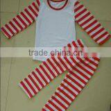 Children Clothing 2016 Winter Pajamas Kids T-shirt Suit Kids Clothes Girls Dress Cotton Outfits Baby Boutique Wholesale thumbnail-1