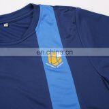 Custom Navy Blue UK International School Students Soccer Uniforms thumbnail-3