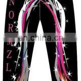 Dance Leggings Blue Design Dance Sport Wear for Girls thumbnail-2
