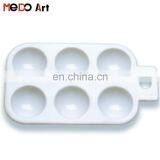 6 Well Rectangular Plastic Palette With Handle thumbnail-1