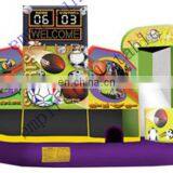 5 in 1 combo,inflatables,commercial inflatable combo C6023