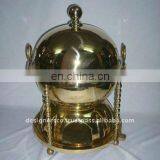 Brass & Stainless Steel Food Warmer Chafing Dish