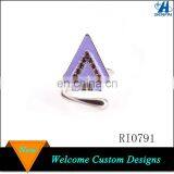 Trending New Products 2017 Silver Tone Adjustable Arrow Ring for Girls thumbnail-1