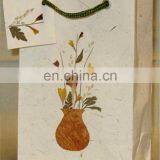 Custom Shopping Tote Bags Washable Kraft Brown Paper Bag thumbnail-6