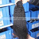 Full Cuticle 6A Natural Color Unprocessed Wholesale 100% Brazilian Sewing Machine Hair Weave For Sale thumbnail-1