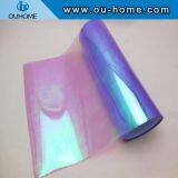 BT210 Transparent Rainbow Color Laminated Film Rainbow TPU Film Purple Rainbow Film thumbnail-1