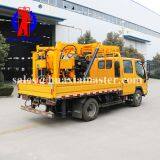XYC-200 Tricycle Core Drill Rig 200 m Geological Exploration Drilling Rig Hydraulic Drill Tower Transportation is Convenient thumbnail-4