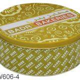 Gift Tin Box Food Grade Healthy Round Cookie Tin Box thumbnail-1
