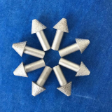 Brazed Diamond Grinding Head Brazed Cone Grinding Head Diamond Grinding Head Cast Iron Processing Grinding Head thumbnail-1