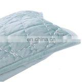 Mint Green Polyester Velvet Quilt Embroidery Cushion/pillow Decorative Throw Pillow thumbnail-4