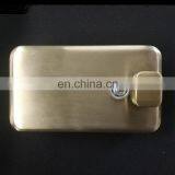 Power Новый дизайн Королевское золото Роскошный металлический нержавеющий стальной настенный диспенсер для жидкого мыла и мыльного пены thumbnail-3