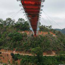 Suspension Footbridge Park Facilities Glass Bridge For Playground