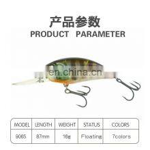 Hot Selling New Product 87mm 16g Crank Lures With 3D Eyes thumbnail-4