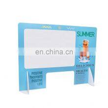 Best PVC Panel Social Distancing Sneeze Guard for Retail Store