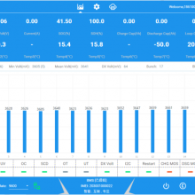 YTX 16S 50A 100A Smart Lithium Battery BMS With Bluetooh Uart/RS485 thumbnail-4
