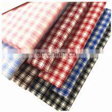 21 Cotton Yarn-dyed Fabrics Woven Plaid Shirts and Pants Garment Fabrics Wholesale in Stock Pure Cotton Yarn-dyed Fabrics thumbnail-1