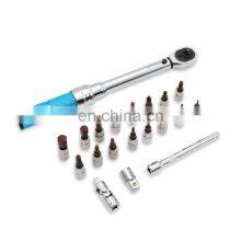 21pcs 1/4 Inch 5-25Nm Adjustable Torque Wrench thumbnail-1