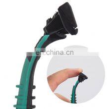 3 Blades Men Beard Razor Stainless Steel Sharp Disposable Razor Factory Wholesale Male Beard Razor Blade Lubricant Strip LY3-01G thumbnail-3