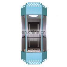 800kg~1000kg 1.0m/s~1.75m/s Full View and Outdoor Glass Panoramic Elevator thumbnail-1