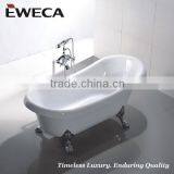 Classical Freestanding Acrylic Clawfoot Bathtub thumbnail-2