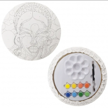 20*20cm Mini Canvas DIY Painting Printed Drawing Cartoon Canvas Board for Kids thumbnail-4