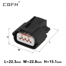 Pk605-04027 Automotive 4Pin Wire Harness Connector Auto Electrical Male Female PBT New Energy Housing Connector thumbnail-3