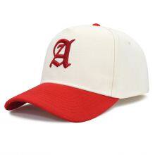 Embroidered 100% Cotton 5-Panel Golf Hats, Unisex, Adjustable Size thumbnail-1