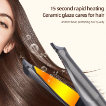 2-in-1 Twisted Straight Curling Iron/wave Clamp for Both Curling and Straightening Purposes（Wechat:13510231336） thumbnail-4