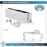 FT-20 High Quality Gaoyao Glass Door Fiitings Upper Clamps Stainless Steel Hinge