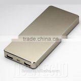 Exclusive Sold High-end Large Capacity 8000mah Polymer Portable Power Pack Metal Shell HD Advertising Mobile Power Supply thumbnail-3