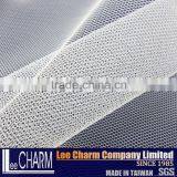Taiwan 100 Polyester 30D Hexagon Soft White Tulle Net Fabric thumbnail-5