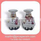 Chef Ceramic Salt and Pepper Shaker thumbnail-1