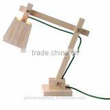 Modern Lovely Dog Wooden Study Bedside Reading Table Lamp PLT8062 thumbnail-2