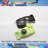 Quick Release Buckle,survival Bracelet Buckle,compass Buckle for Bag