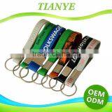New Fashion Colorful Promotion Soft Pvc Rubber Keychains, Keyring, Silicone Wristband Keychain