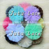 Hot Sell!!mesh Puff Ballerina Flower,