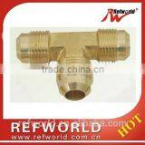 Two-Way Tee - Flare to NPT on Branch