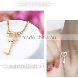 Love Heart Cubic Zirconia Best Selling 2016 18k Gold Plated Jewelry Set thumbnail-3