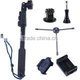 3-way Gopros Monopod Accessories Kit go Pro Heros hd for Outdoor Use thumbnail-6