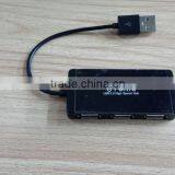 Computer Flat Slim 4 Port Usb 2.0 Hub as Promotional Gift thumbnail-2