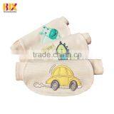 Cotton Gauze Cartoon Embroidery Cute Baby Back Sweat Absorb Towel thumbnail-3