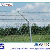 Playground Chain Link Fencing With Opening 50*50mm